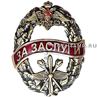 Знак «За заслуги» Службы безопасности полетов ВС РФ